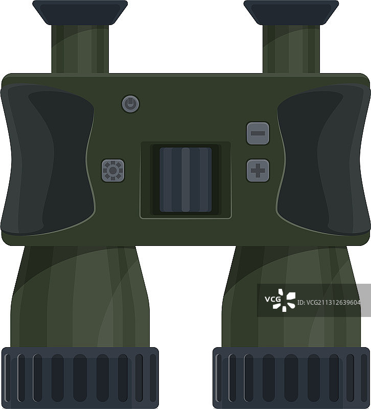 狩猎运动装备双筒望远镜图标图片素材