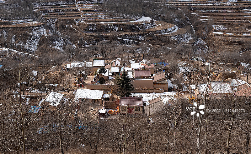 家+拍摄于甘肃省通渭县陇阳镇图片素材