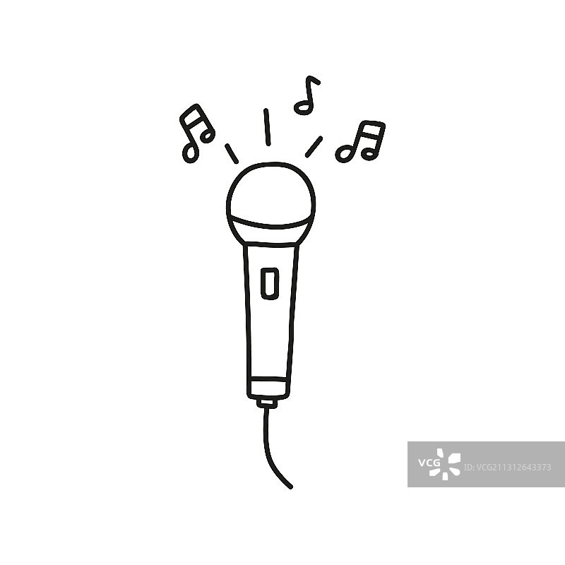 素描风格图标图片素材