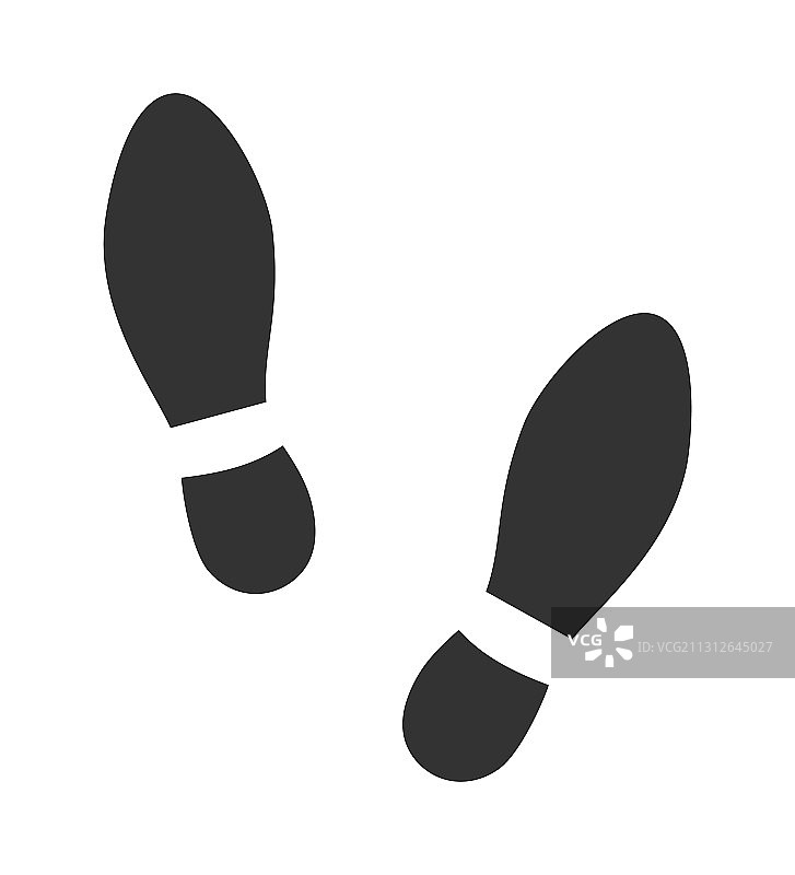 的足迹图片素材