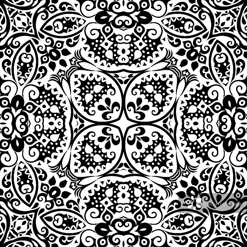 民族手绘装饰背景图片素材