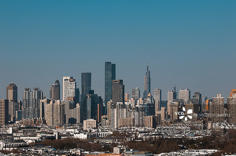 冬日南京城图片素材