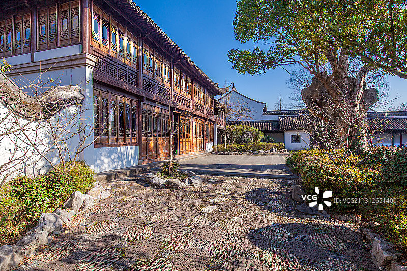 西溪湿地高庄景区图片素材