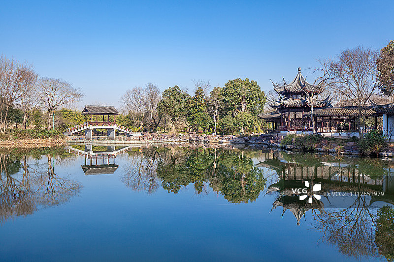 杭州西溪湿地高庄景区图片素材