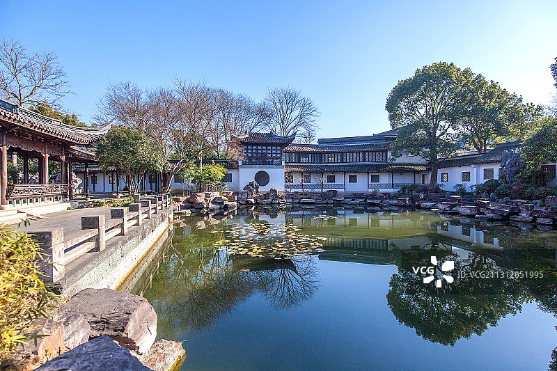 杭州西溪湿地高庄景区图片素材