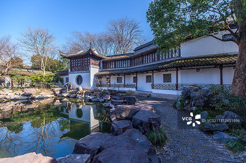 杭州西溪湿地高庄景区图片素材