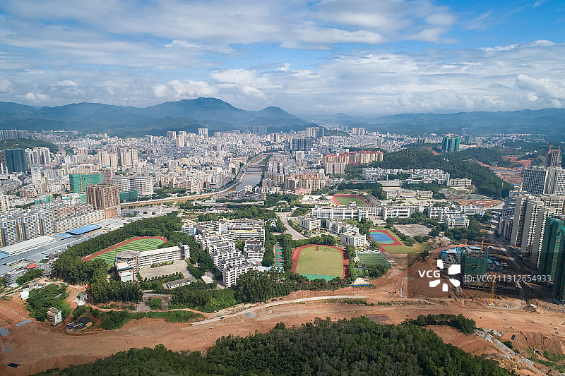 广东茂名信宜市区图片素材