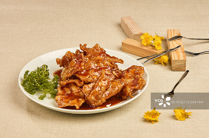 锅包肉图片素材