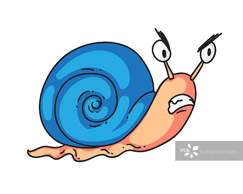 卡通蜗牛角色图片素材