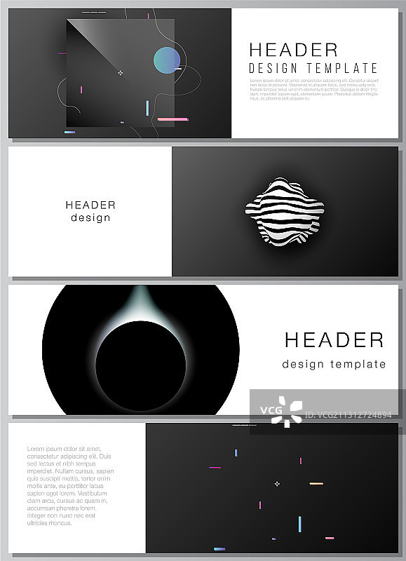 banner设计模板标题布局图片素材