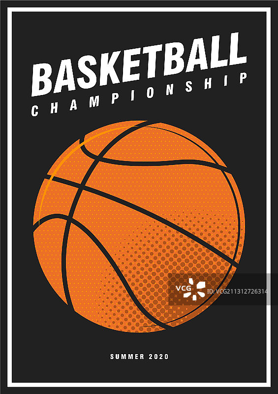 NBA篮球锦标赛运动海报设计图片素材