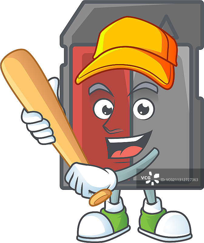 健康存储卡打棒球图片素材