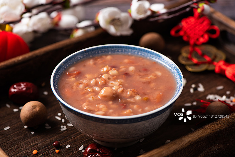 传统美食腊八节腊八粥图片素材