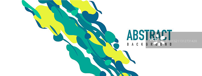 时尚的液体风格塑造抽象设计图片素材