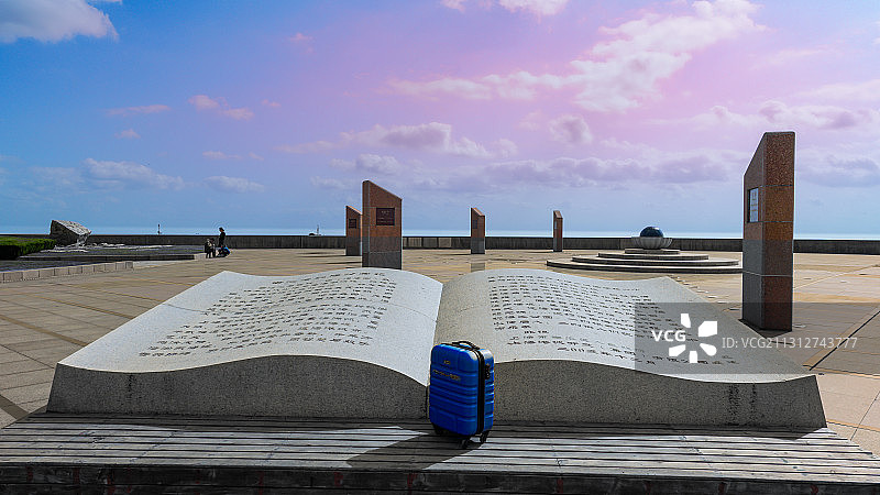 上海热门公园征集（临港滨河文化公园}图片素材