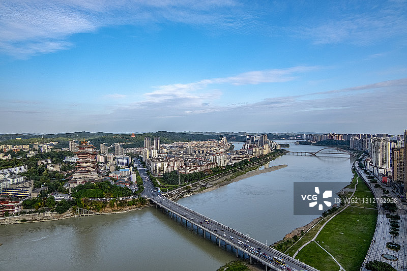 绵阳城市风光图片图片素材