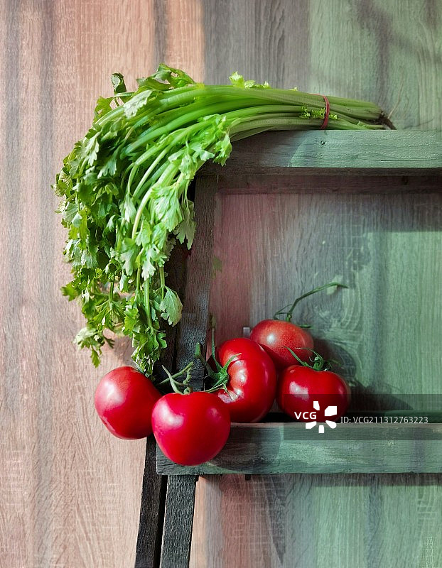 农家厨房一角图片素材