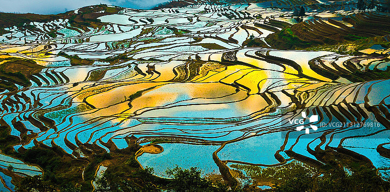 元阳梯田图片素材