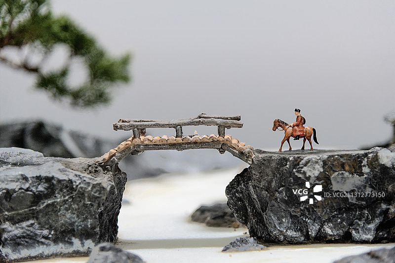 山水盆景图片素材