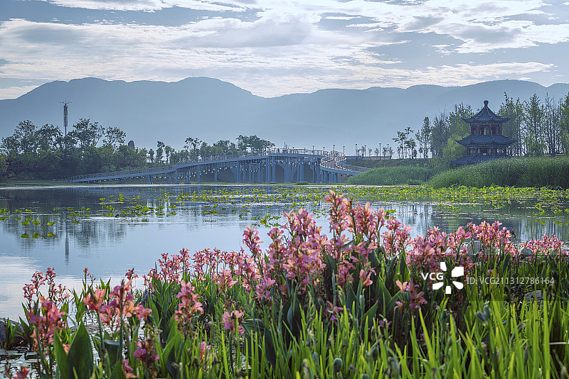 云南保山青华海风光图片素材