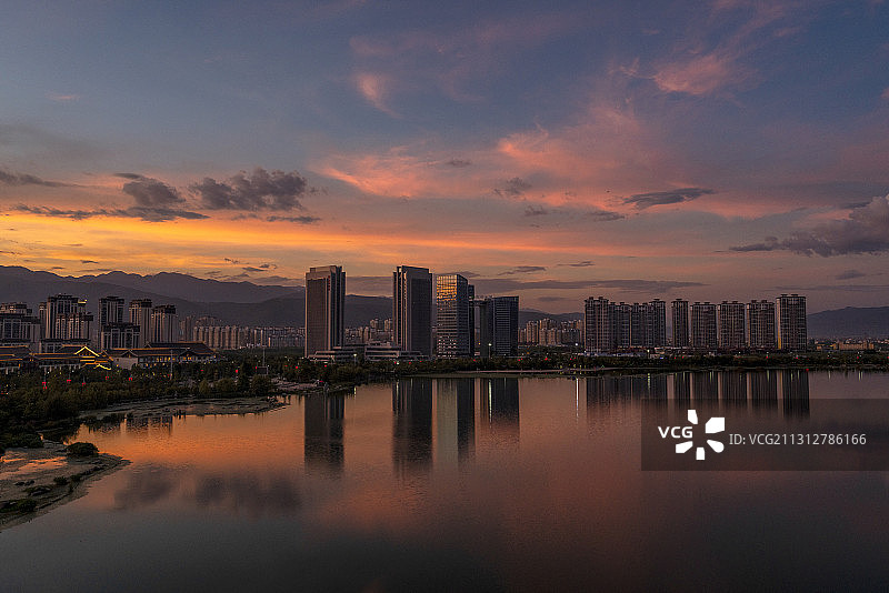云南保山青华海风光图片素材