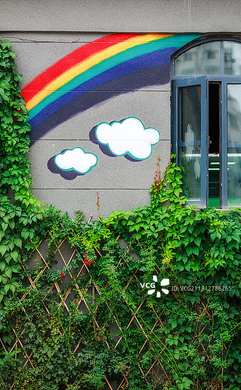 角落里的彩虹+江苏省徐州市云龙区彭城大院文化创意产业园，里面图片素材