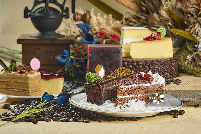 切块蛋糕切块西点图片素材