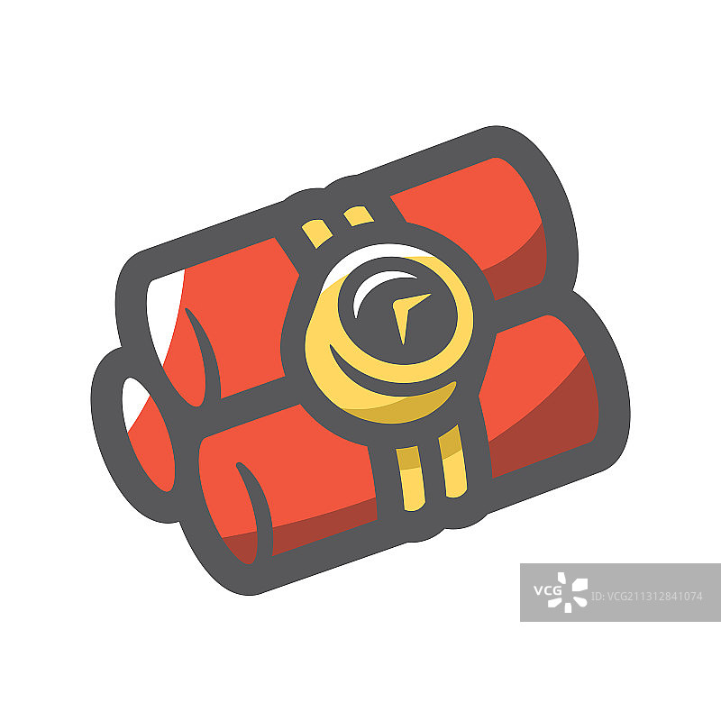 卡通定时炸弹图片素材