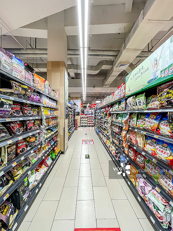 超市货架图片素材