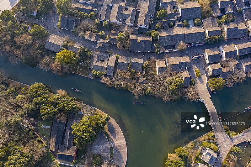 浙江绍兴：2021年元旦，探访国家历史文化名城图片素材