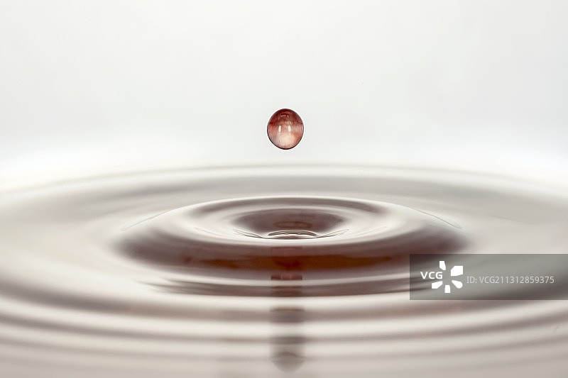 水滴撞击高速摄影图片素材