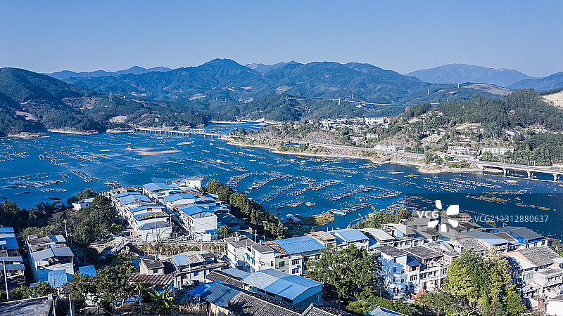 福建宁德水口镇风光图片素材