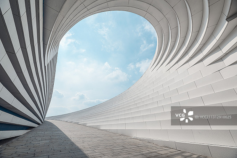 现代建筑与路面图片素材