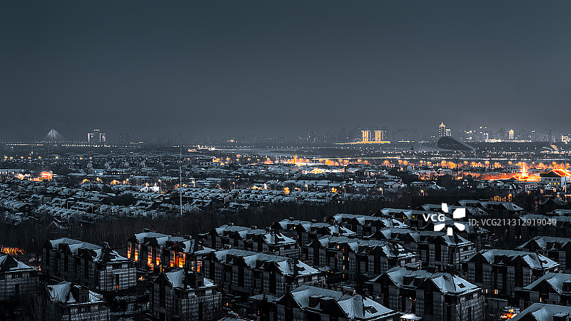 冰城·寒冬之夜图片素材