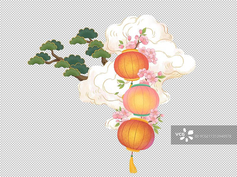 装饰灯笼图片素材