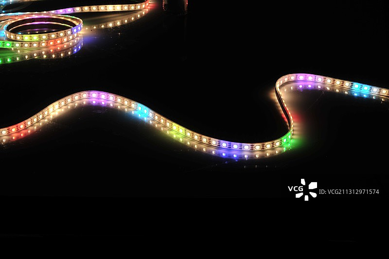 led灯带发光素材图片素材