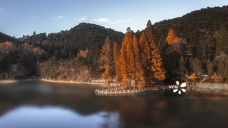 庐山-芦林湖图片素材