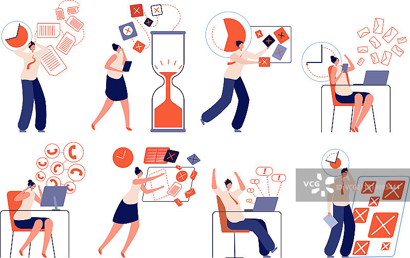 工作截止日期失败，企业规划工作图片素材