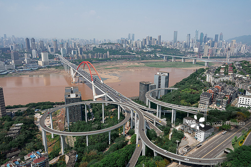 重庆 菜园坝大桥 苏家坝立交图片素材