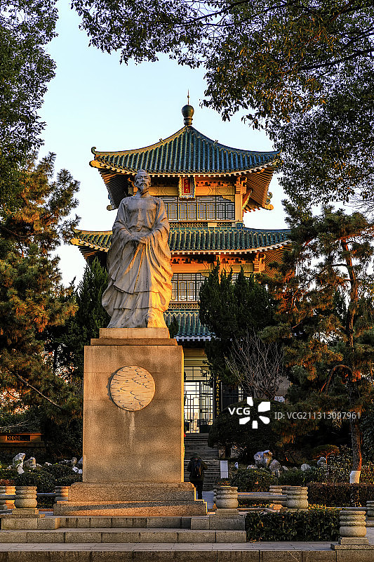 东湖行吟阁图片素材