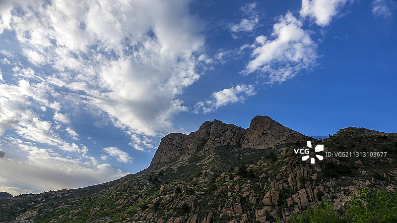 辽宁省凌源市大裂山云彩图片素材