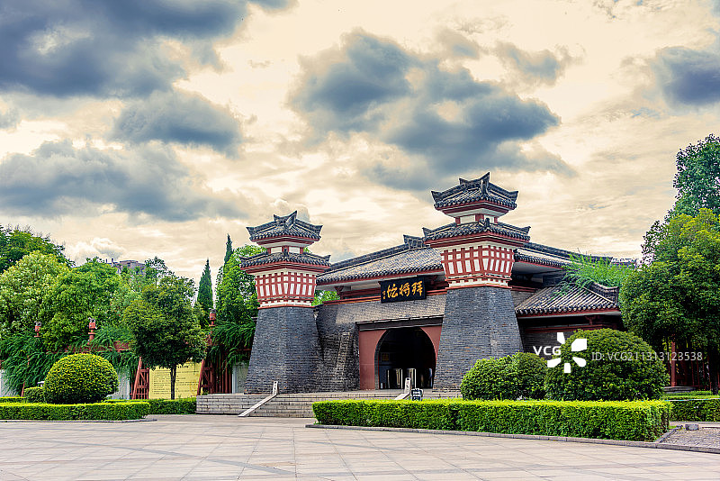 中国陕西汉中拜将台景区图片素材