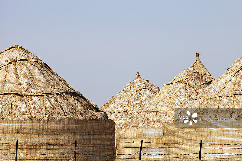 中国北方黑龙江省的粮食储备库图片素材
