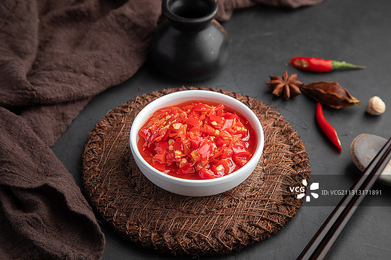 辣椒酱剁椒图片素材