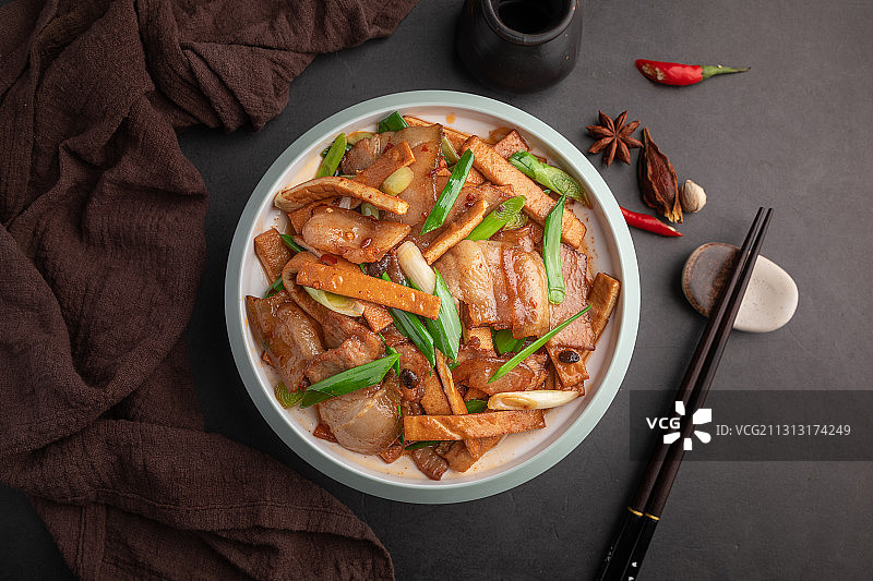 回锅肉家常菜图片素材