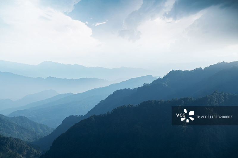 航拍峡谷风光图片素材