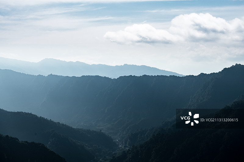 航拍峡谷风光图片素材
