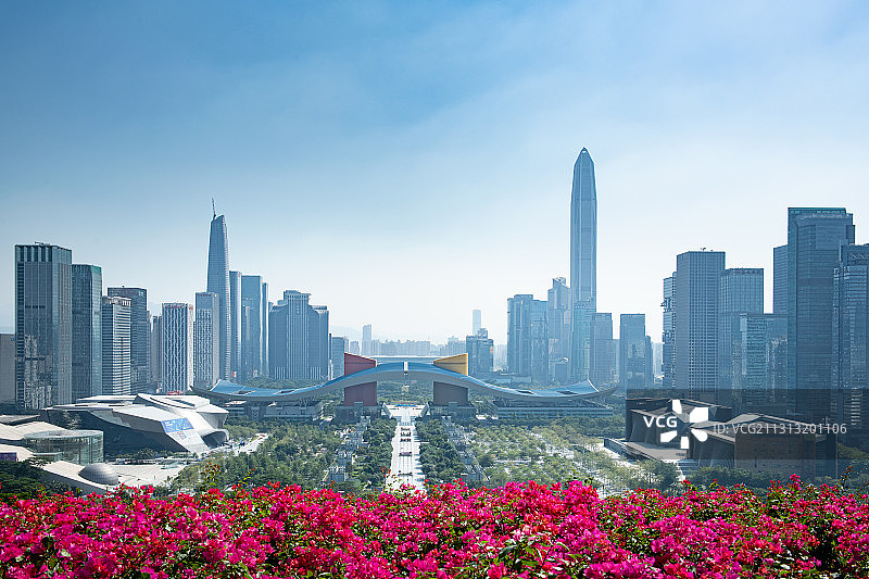深圳城市风光图片素材