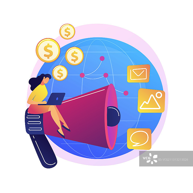 洲际在线商业概念图片素材