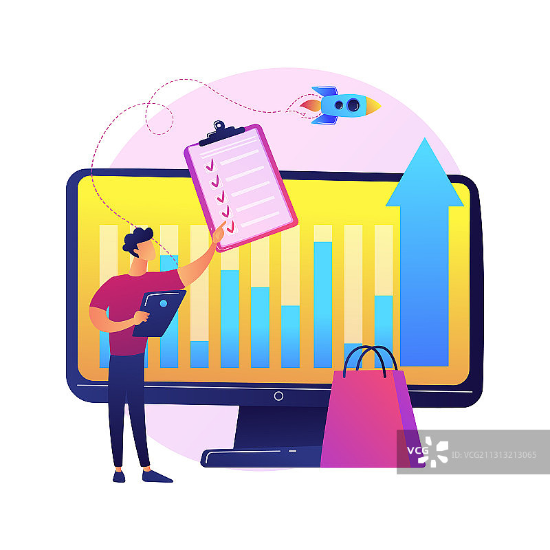 商业概念分享示意图片素材